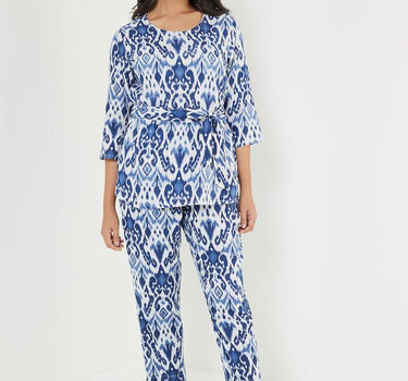 Printed Rayon Regular Fit Women's Co-Ord Set