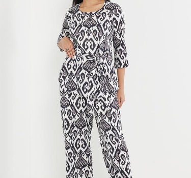 Printed Rayon Regular Fit Women's Co-Ord Set