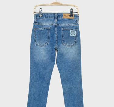 Solid Cotton Regular Fit Boys Jeans