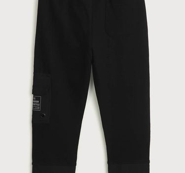 Solid Cotton Regular Fit Boys Joggers