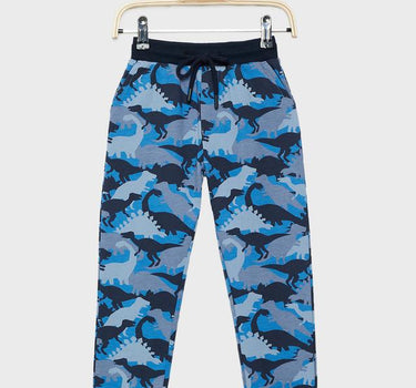 Printed Cotton Regular Fit Boys Joggers