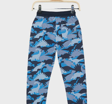 Printed Cotton Regular Fit Boys Joggers