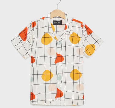 Printed Viscose Boys Shirt