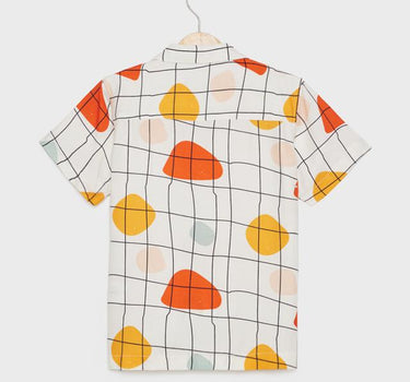 Printed Viscose Boys Shirt