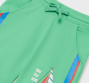 Graphic Print Cotton Regular Fit Boys Shorts