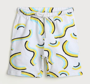 Printed Cotton Regular Fit Boys Shorts