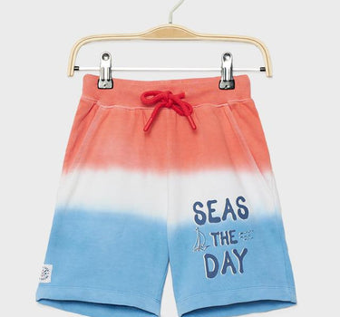 Tie and Dye Cotton Regular Fit Boys Shorts