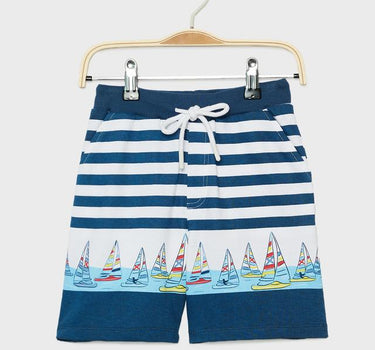 Printed Cotton Regular Fit Boys Shorts