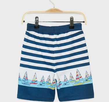 Printed Cotton Regular Fit Boys Shorts