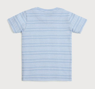 Structured Blended Fabric Round Neck Boys T-Shirt