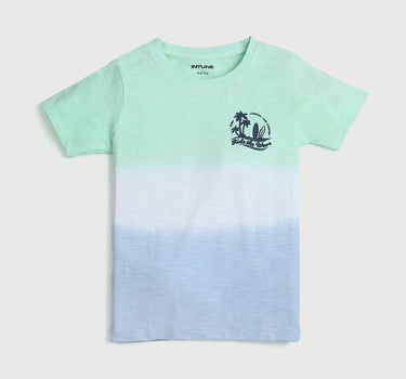 Graphic Print Cotton Round Neck Boys T-Shirt