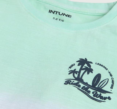Graphic Print Cotton Round Neck Boys T-Shirt