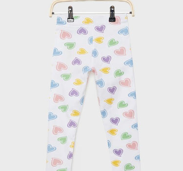 Printed Cotton Blend Regular Fit Girls Leggings