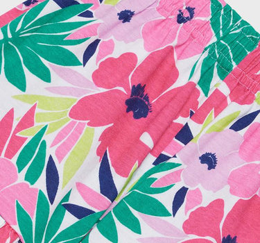 Printed Cotton Regular Fit Girls Shorts