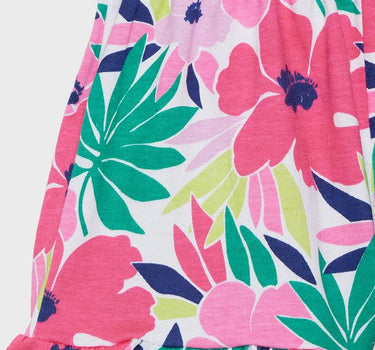 Printed Cotton Regular Fit Girls Shorts