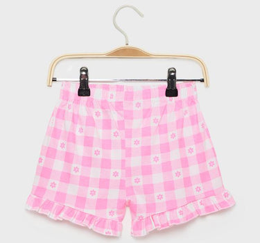 Printed Cotton Regular Fit Girls Shorts