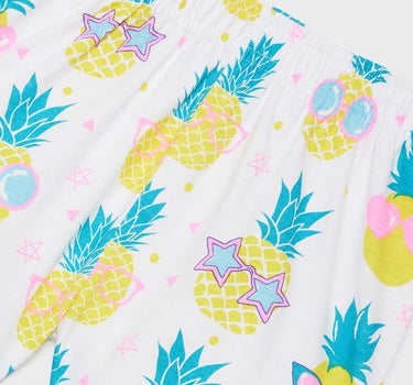 Printed Cotton Regular Fit Girls Shorts