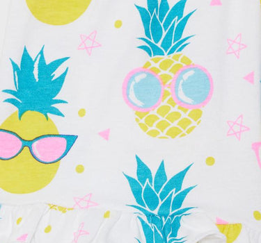 Printed Cotton Regular Fit Girls Shorts