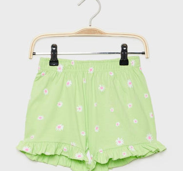 Printed Cotton Regular Fit Girls Shorts