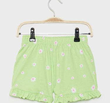 Printed Cotton Regular Fit Girls Shorts