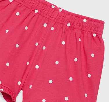 Printed Cotton Regular Fit Girls Shorts