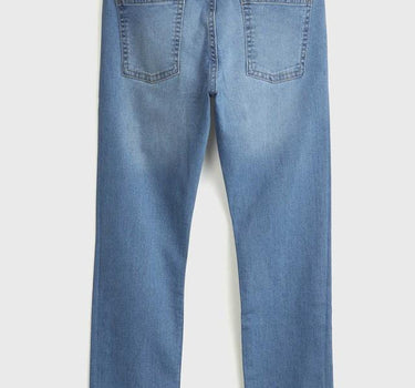 Solid Denim Regular Fit Boys Jeans