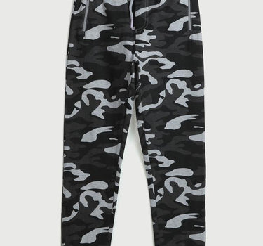 Camouflage Cotton Regular Fit Boys Joggers