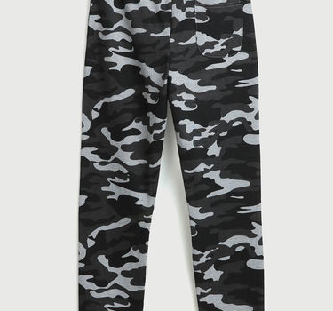 Camouflage Cotton Regular Fit Boys Joggers