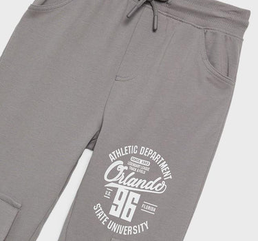 Printed Cotton Regular Fit Boys Joggers