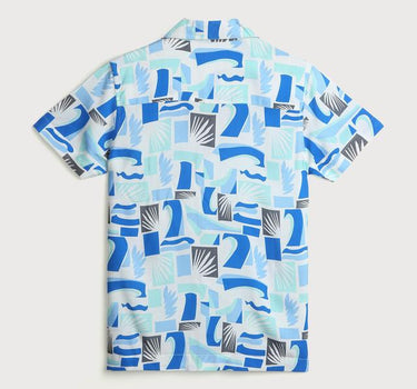 Printed Rayon Collared Boys Shirt