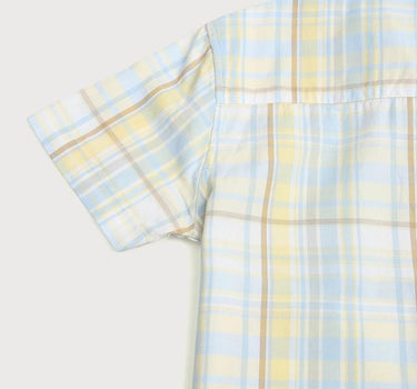 Checks Cotton Collared Boys Shirt