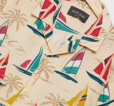 Printed Viscose Boys Shirt