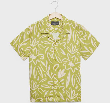 Printed Viscose Boys Shirt