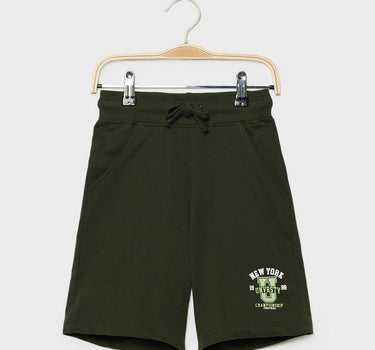 Printed Cotton Regular Fit Boys Shorts