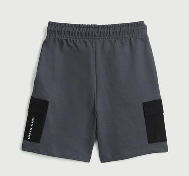 Solid Cotton Regular Fit Boys Shorts