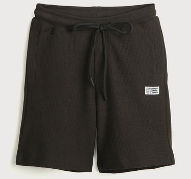 Structured Blended Fabric Regular Fit Boys Shorts