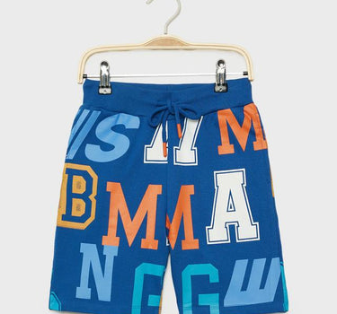 Printed Cotton Regular Fit Boys Shorts