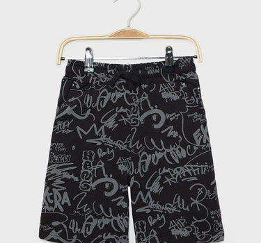 Printed Cotton Regular Fit Boys Shorts