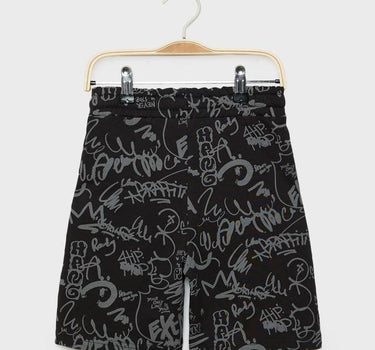 Printed Cotton Regular Fit Boys Shorts