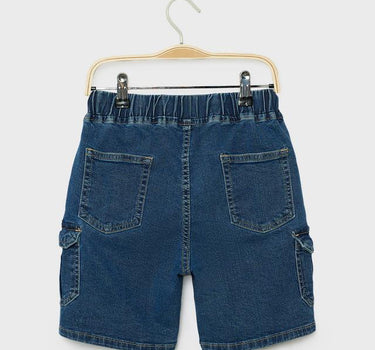 Solid Cotton Regular Fit Boys Shorts