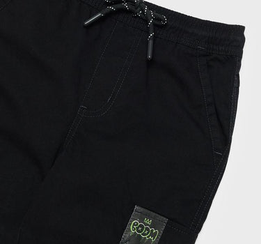 Solid Cotton Regular Fit Boys Trousers