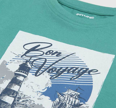 Graphic Print Cotton Round Neck Boys T-Shirt