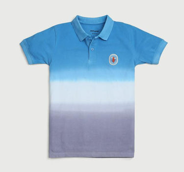 Tie and Dye Cotton Polo Boys T-Shirt