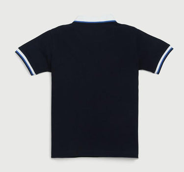 Printed Cotton Polo Boys T-Shirt