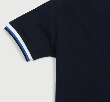 Printed Cotton Polo Boys T-Shirt