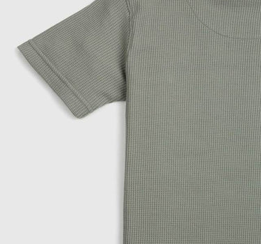 Structured Blended Fabric Round Neck Boys T-Shirt