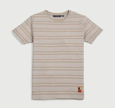 Structured Blended Fabric Round Neck Boys T-Shirt