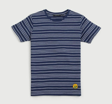 Structured Blended Fabric Round Neck Boys T-Shirt