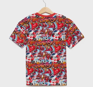 Printed Cotton Round Neck Boys T-Shirt