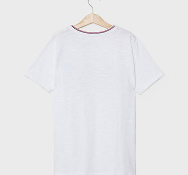 Embroidered Cotton Round Neck Boys T-Shirt